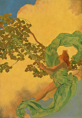 poster by Maxfield Parrish